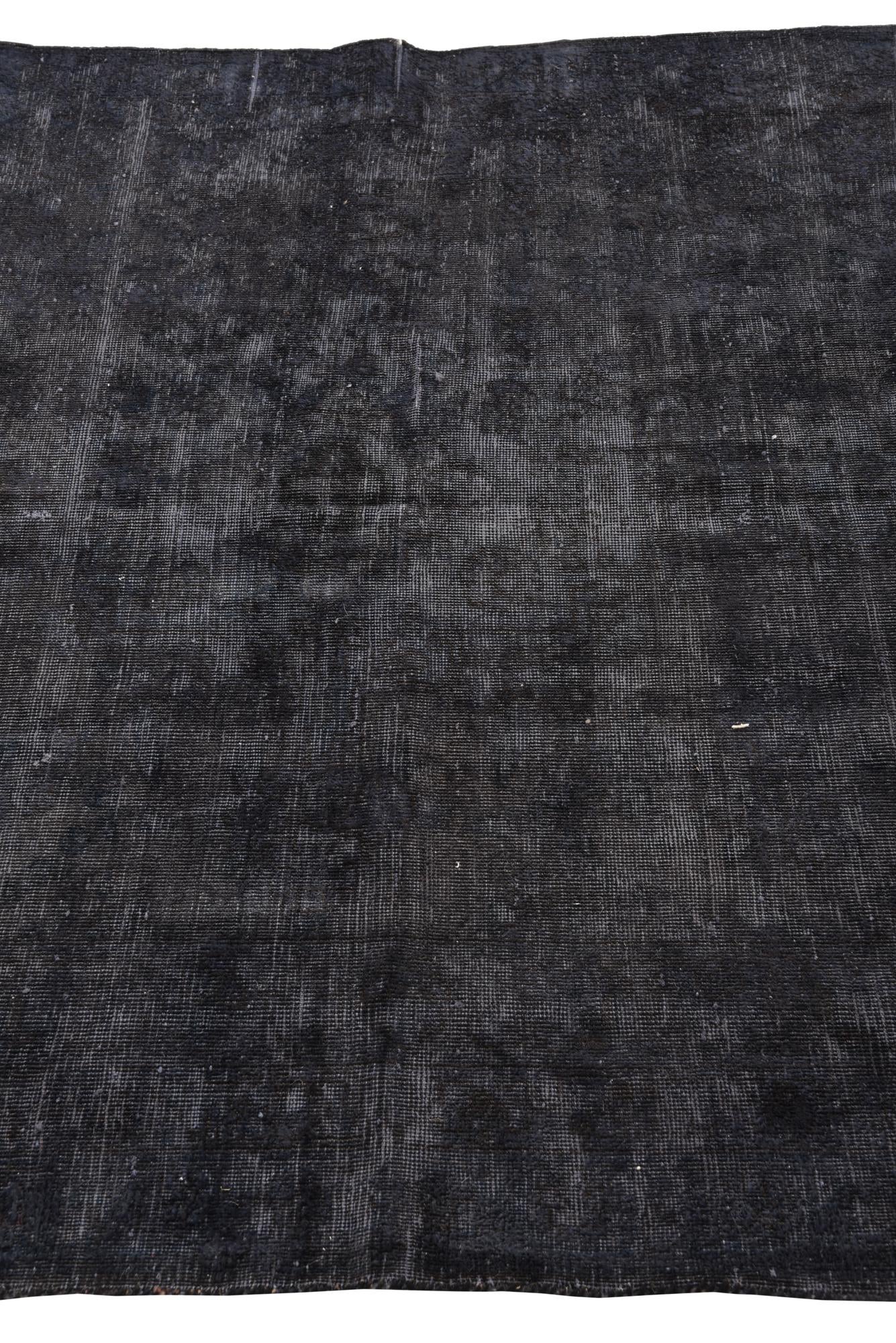 4' 6 x 7' 6 Hand Knotted Ultra Vintage Persian Wool Rug