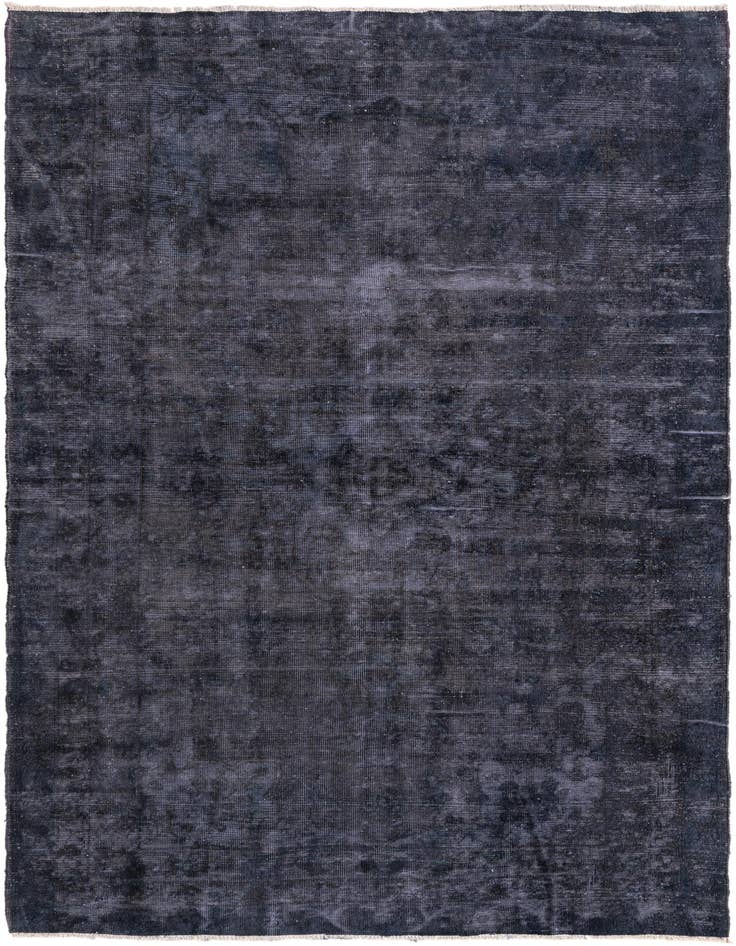 Detail image of 4' 6 x 7' 6 Hand Knotted Ultra Vintage Persian Wool Rug