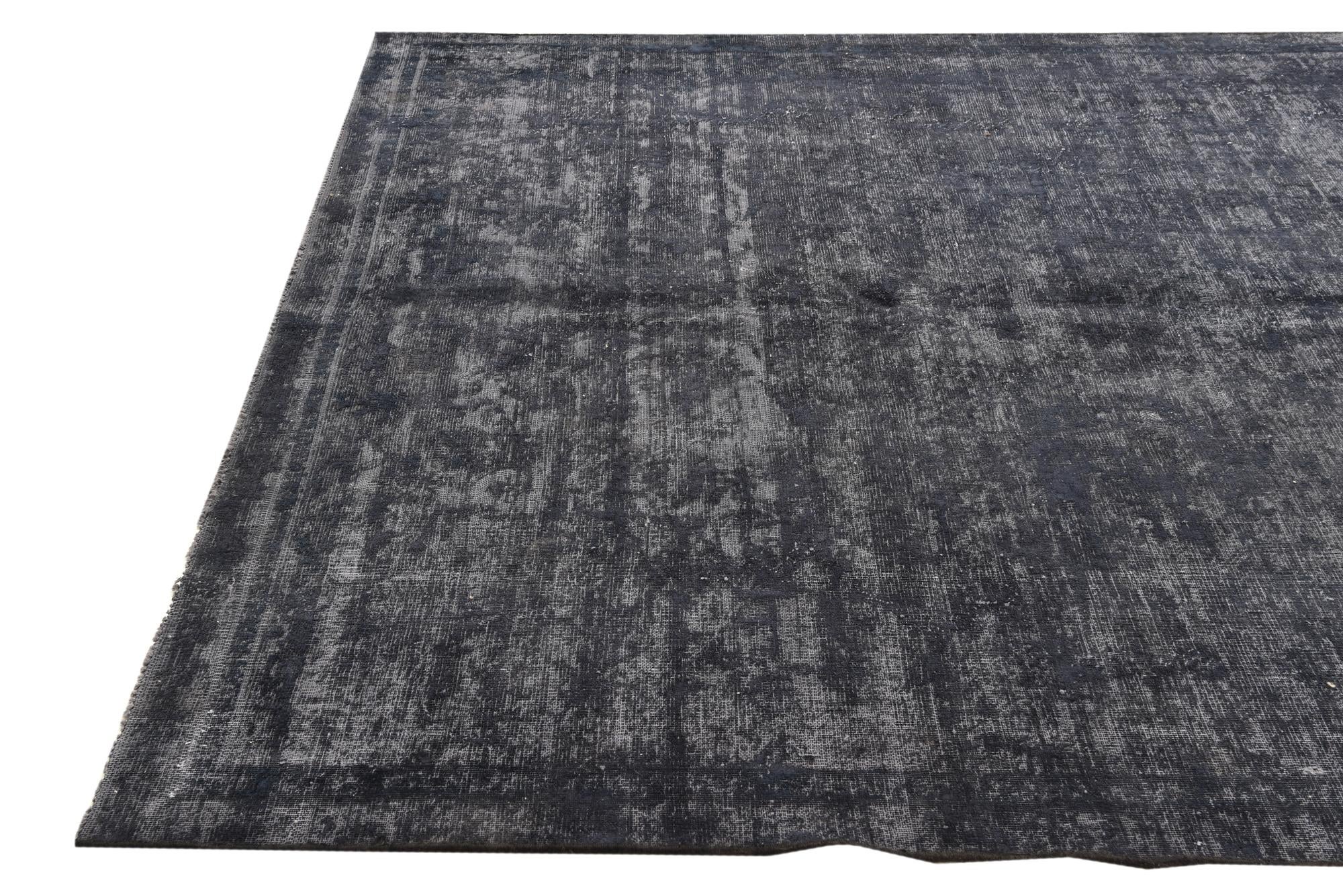 7' 3 x 10' 6 Hand Knotted Ultra Vintage Persian Wool Rug
