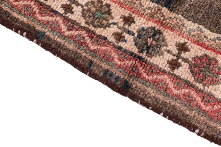 3' 5 x 5' Hand Knotted Ultra Vintage Persian Wool Rug