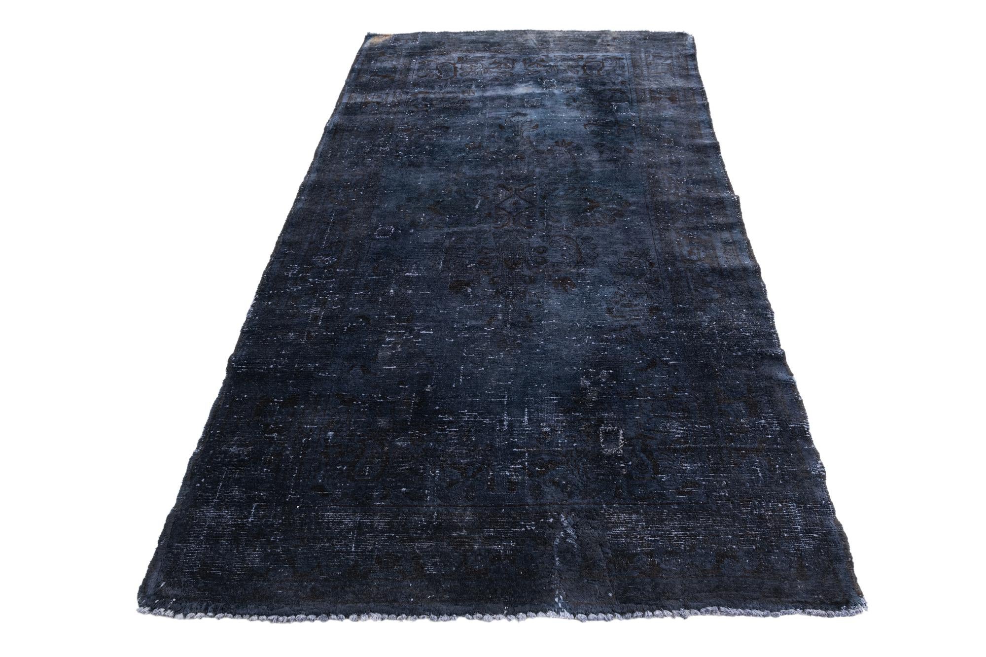 5' x 9' Hand Knotted Ultra Vintage Persian Wool Rug