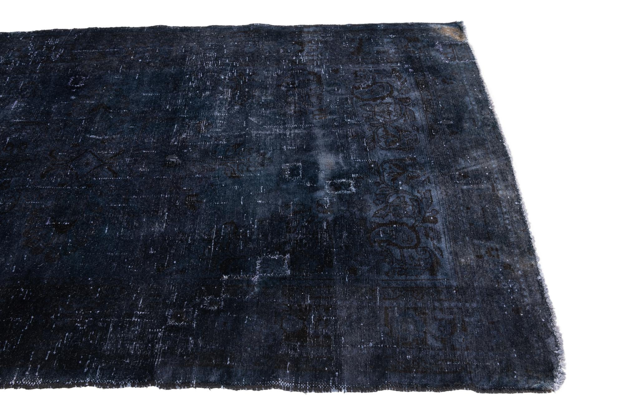 5' x 9' Hand Knotted Ultra Vintage Persian Wool Rug