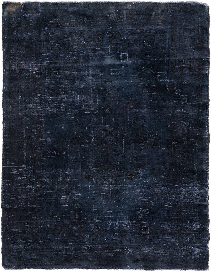 Detail image of 5' x 9' Hand Knotted Ultra Vintage Persian Wool Rug
