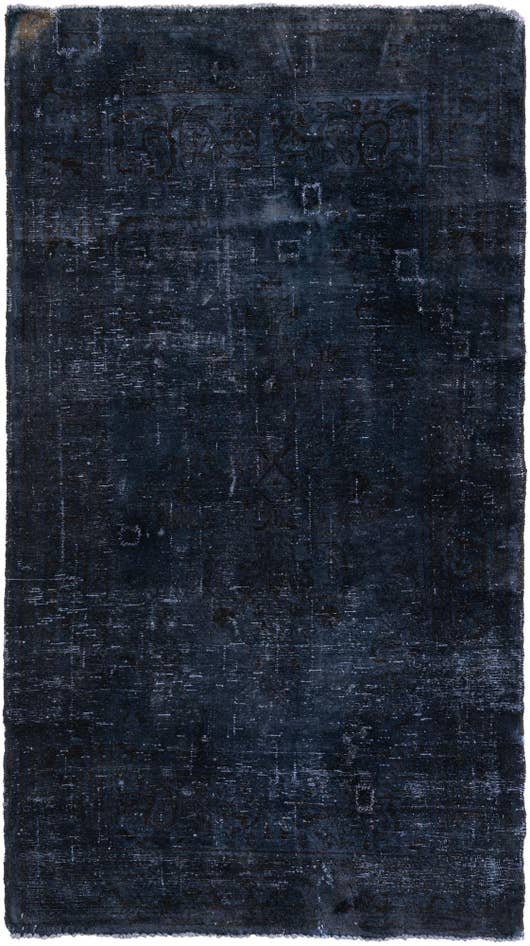 Detail image of 5' x 9' Hand Knotted Ultra Vintage Persian Wool Rug