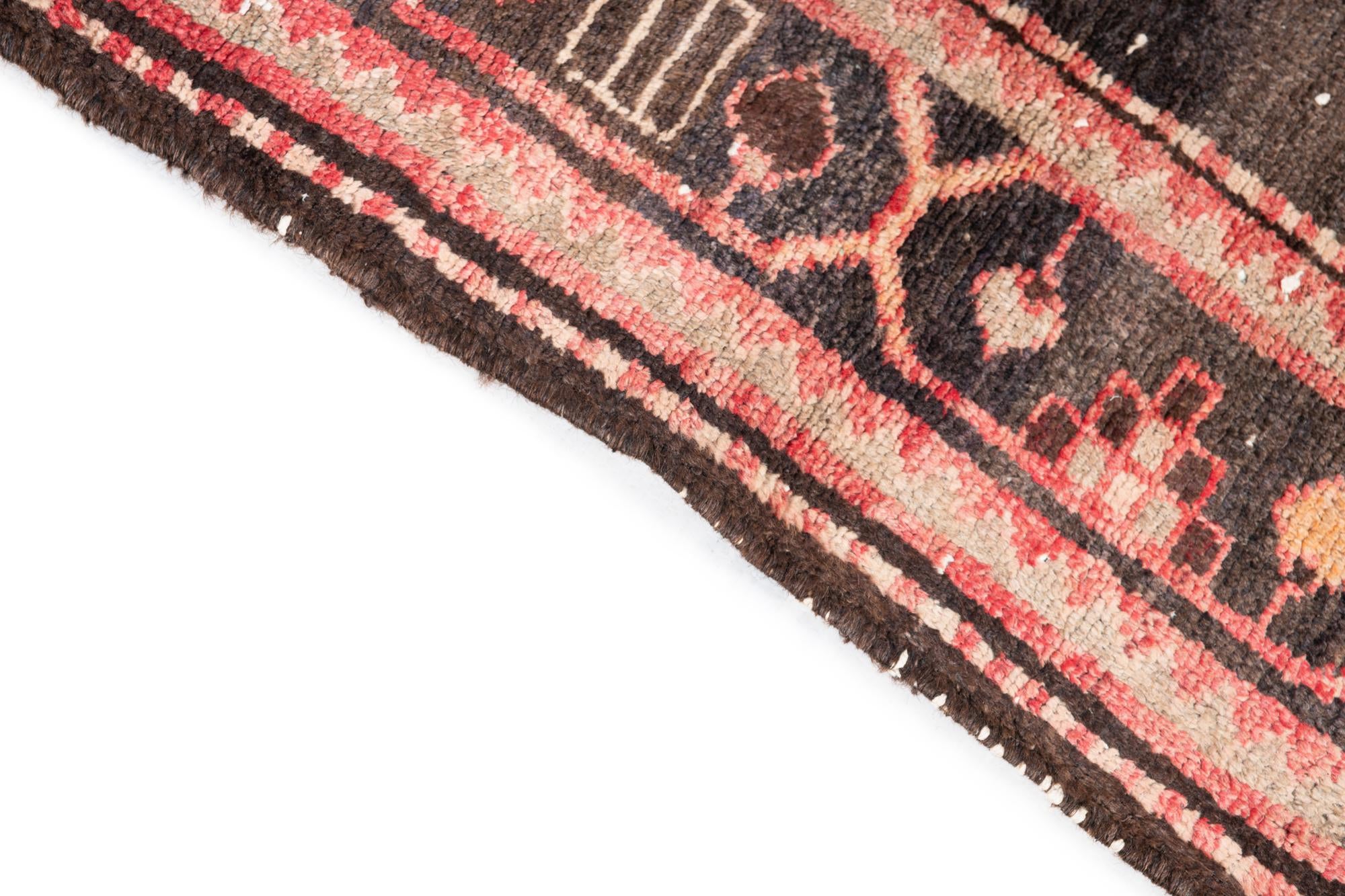 3' 1 x 5' 1 Hand Knotted Ultra Vintage Persian Wool Rug