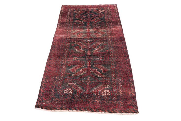 Detail image of 2' 9 x 5' 2 Hand Knotted Ultra Vintage Persian Wool Rug