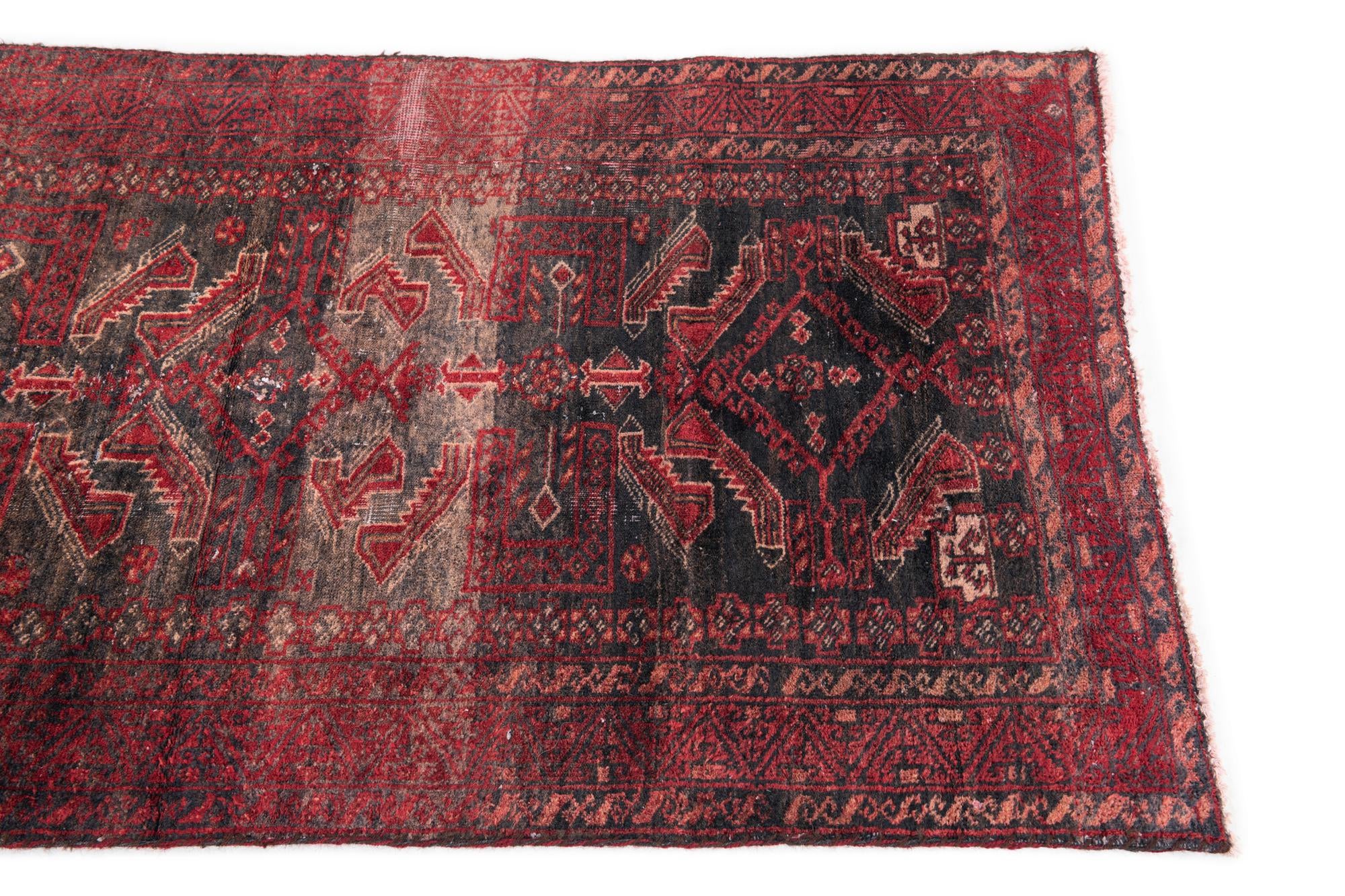 2' 9 x 5' 2 Hand Knotted Ultra Vintage Persian Wool Rug