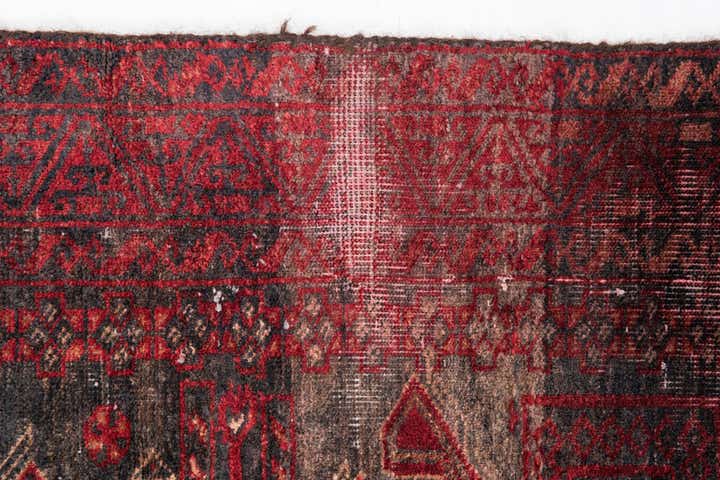 2' 9 x 5' 2 Hand Knotted Ultra Vintage Persian Wool Rug