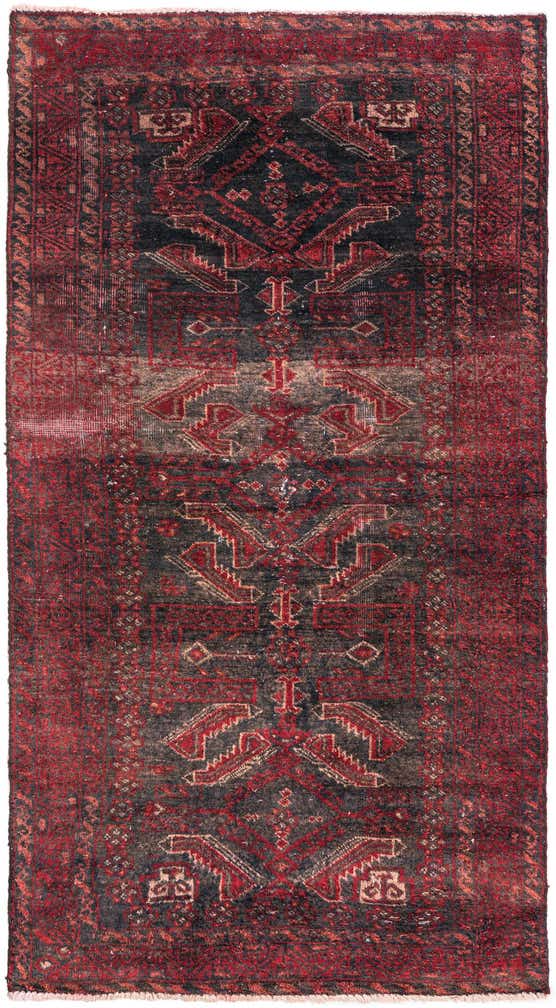 2' 9 x 5' 2 Hand Knotted Ultra Vintage Persian Wool Rug