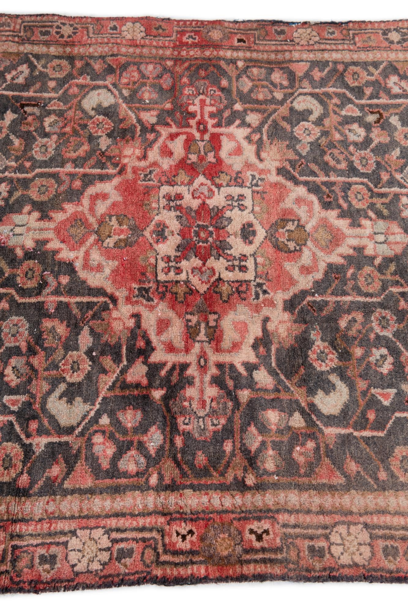 3' 7 x 5' Hand Knotted Ultra Vintage Persian Wool Rug