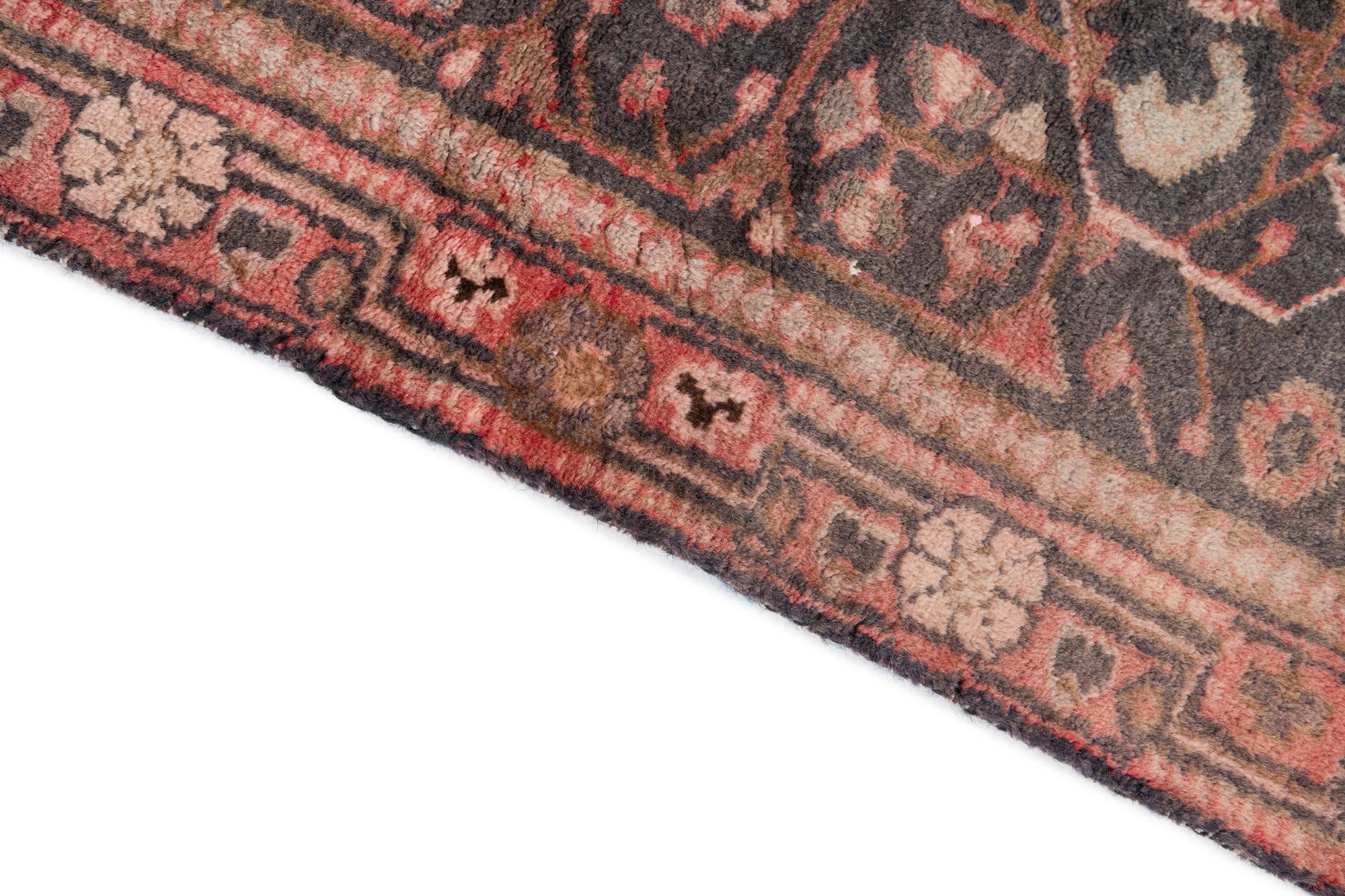 3' 7 x 5' Hand Knotted Ultra Vintage Persian Wool Rug