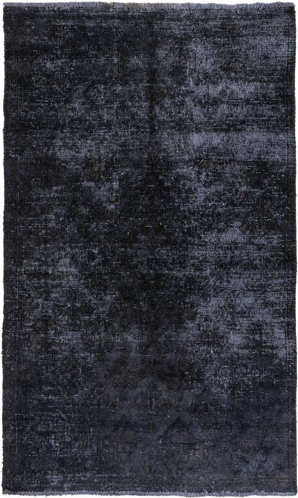 3' 5 x 5' 9 Hand Knotted Ultra Vintage Persian Wool Rug