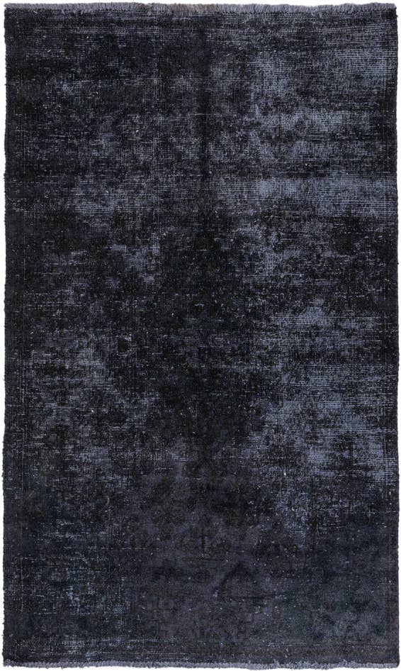 Detail image of 3' 5 x 5' 9 Hand Knotted Ultra Vintage Persian Wool Rug