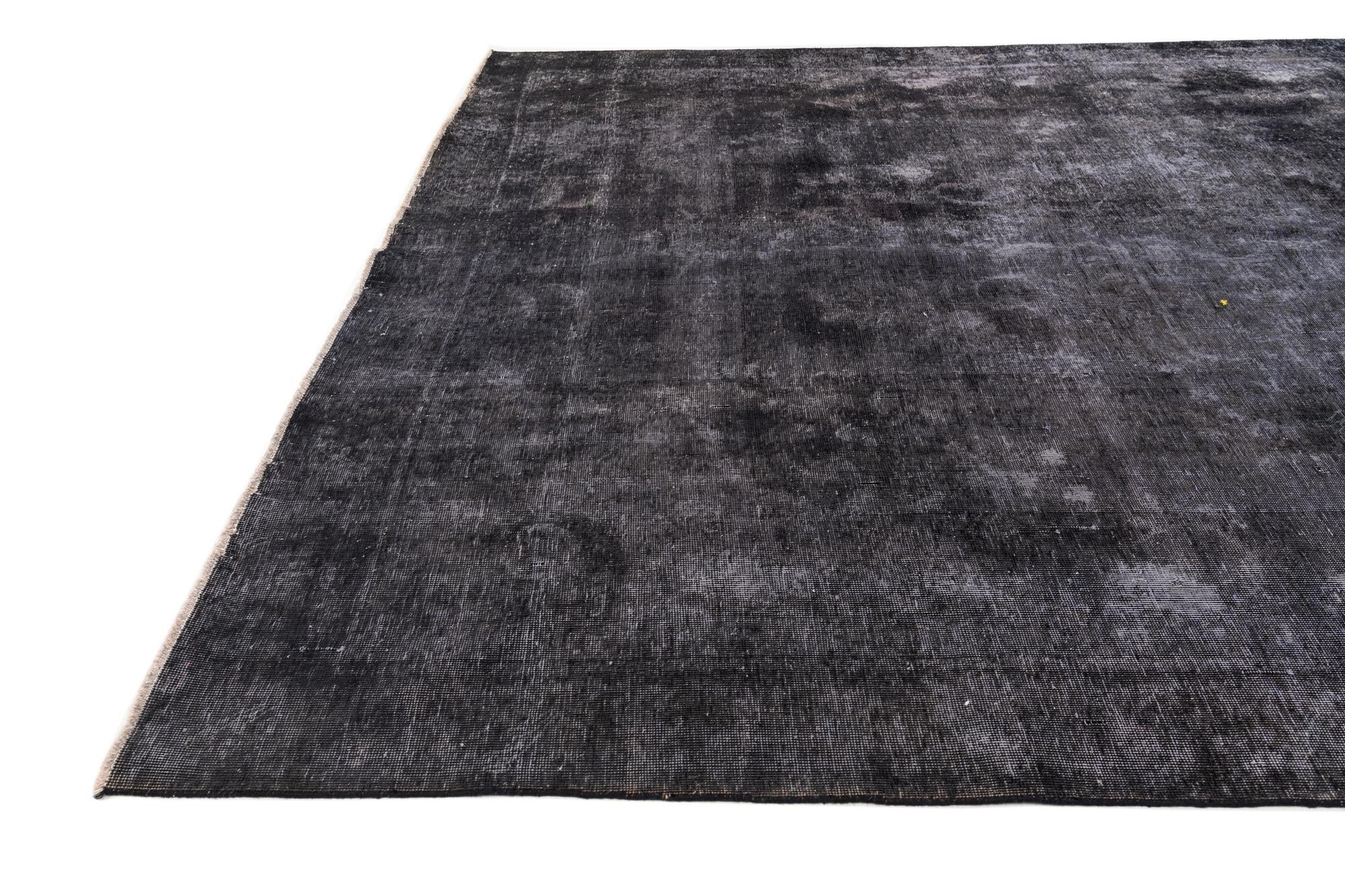 8' 9 x 11' 10 Hand Knotted Ultra Vintage Persian Wool Rug