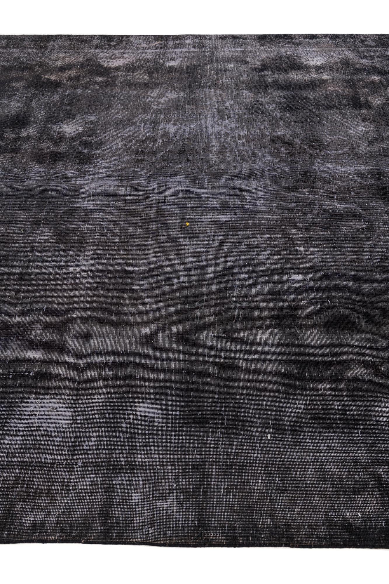 8' 9 x 11' 10 Hand Knotted Ultra Vintage Persian Wool Rug