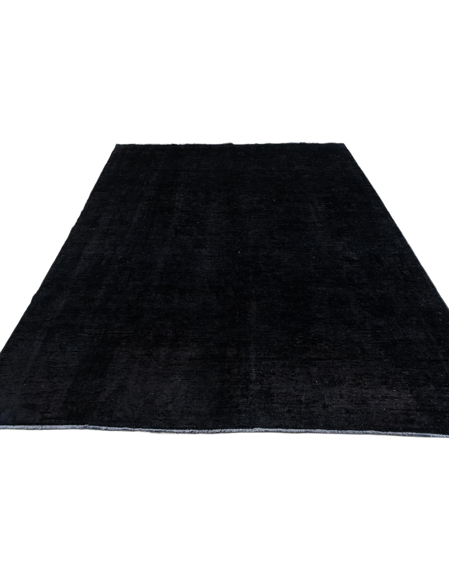 8' x 9' 5 Hand Knotted Ultra Vintage Persian Wool Rug