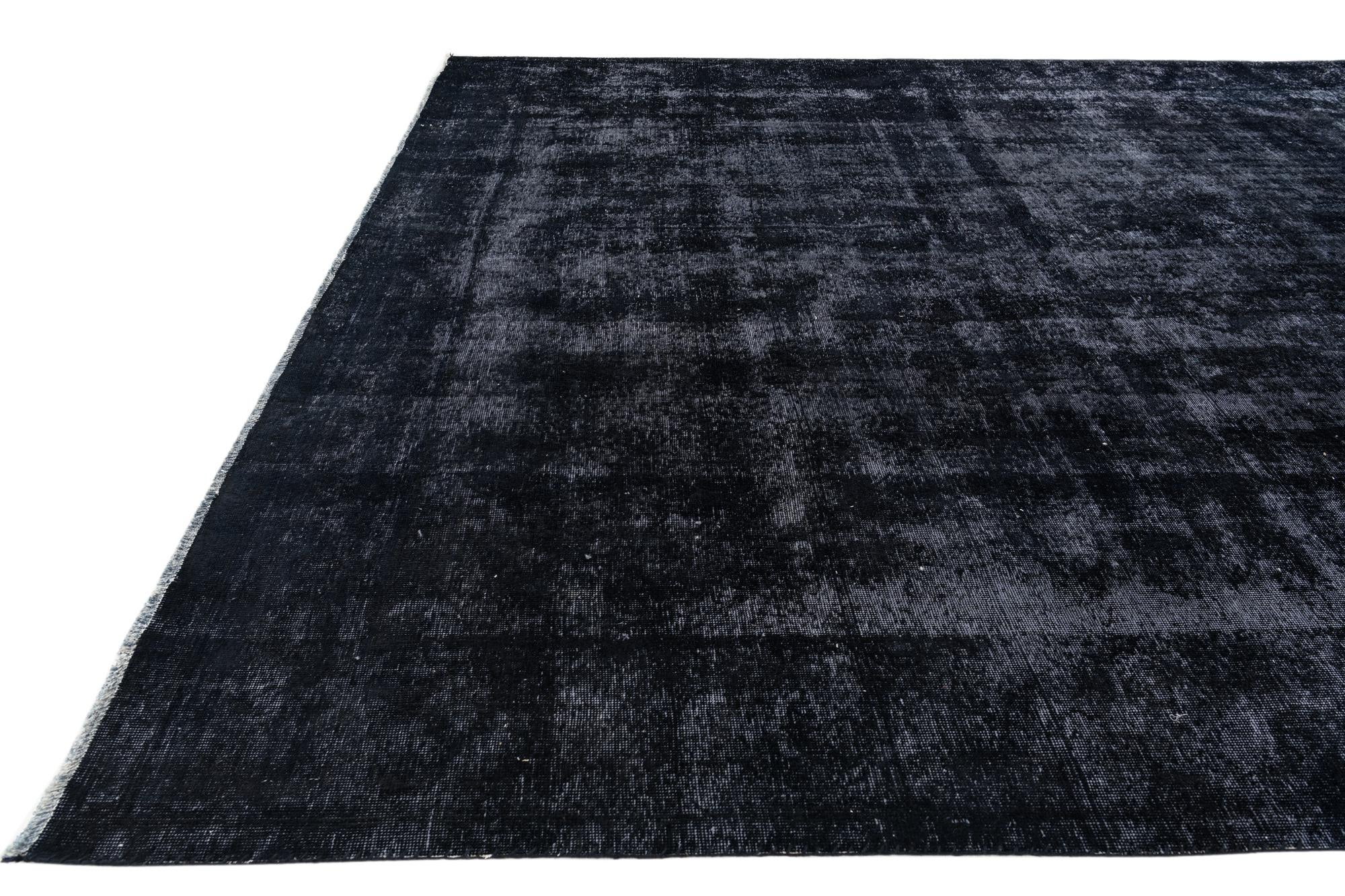 9' 7 x 12' 7 Hand Knotted Ultra Vintage Persian Wool Rug