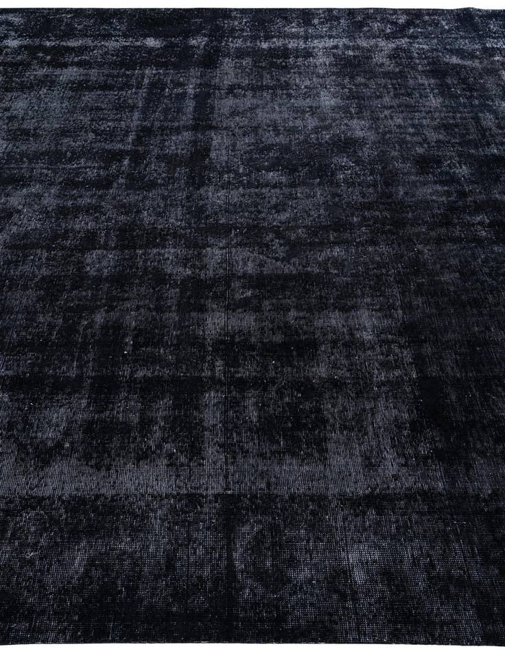 Detail image of 9' 7 x 12' 7  Hand Knotted Ultra Vintage Persian Wool Rug