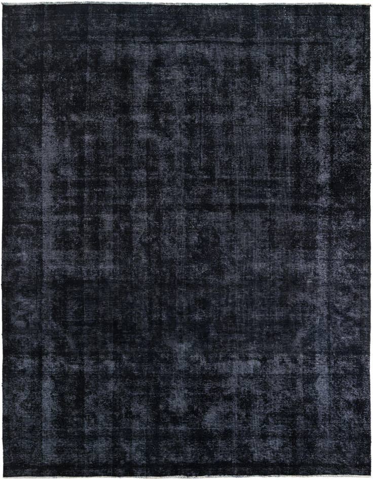 Detail image of 9' 7 x 12' 7 Hand Knotted Ultra Vintage Persian Wool Rug