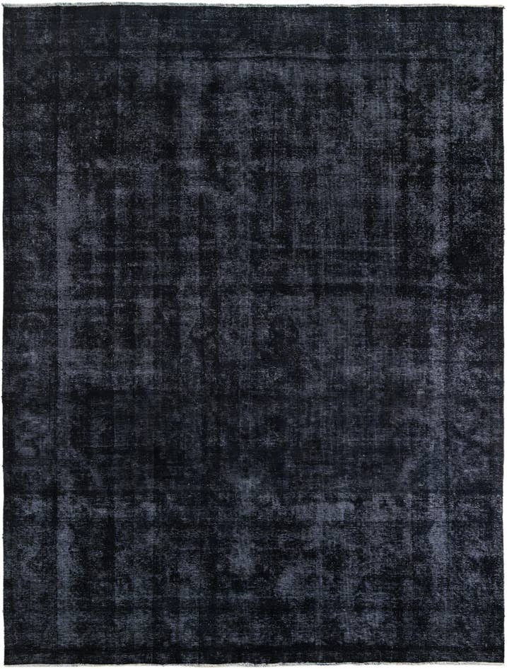 Detail image of 9' 7 x 12' 7 Hand Knotted Ultra Vintage Persian Wool Rug