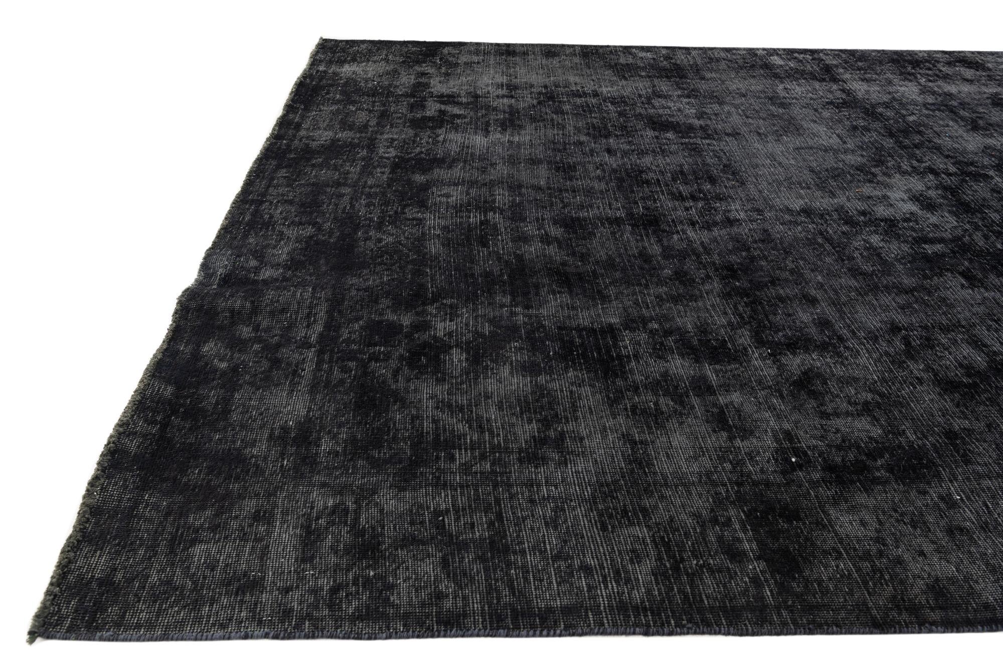 7' 8 x 10' 10 Hand Knotted Ultra Vintage Persian Wool Rug