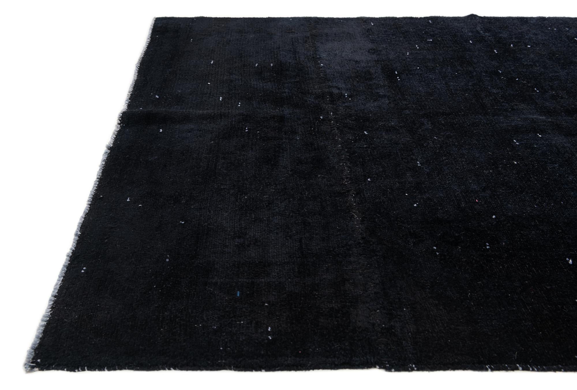 5' 1 x 7' 3 Hand Knotted Ultra Vintage Persian Wool Rug