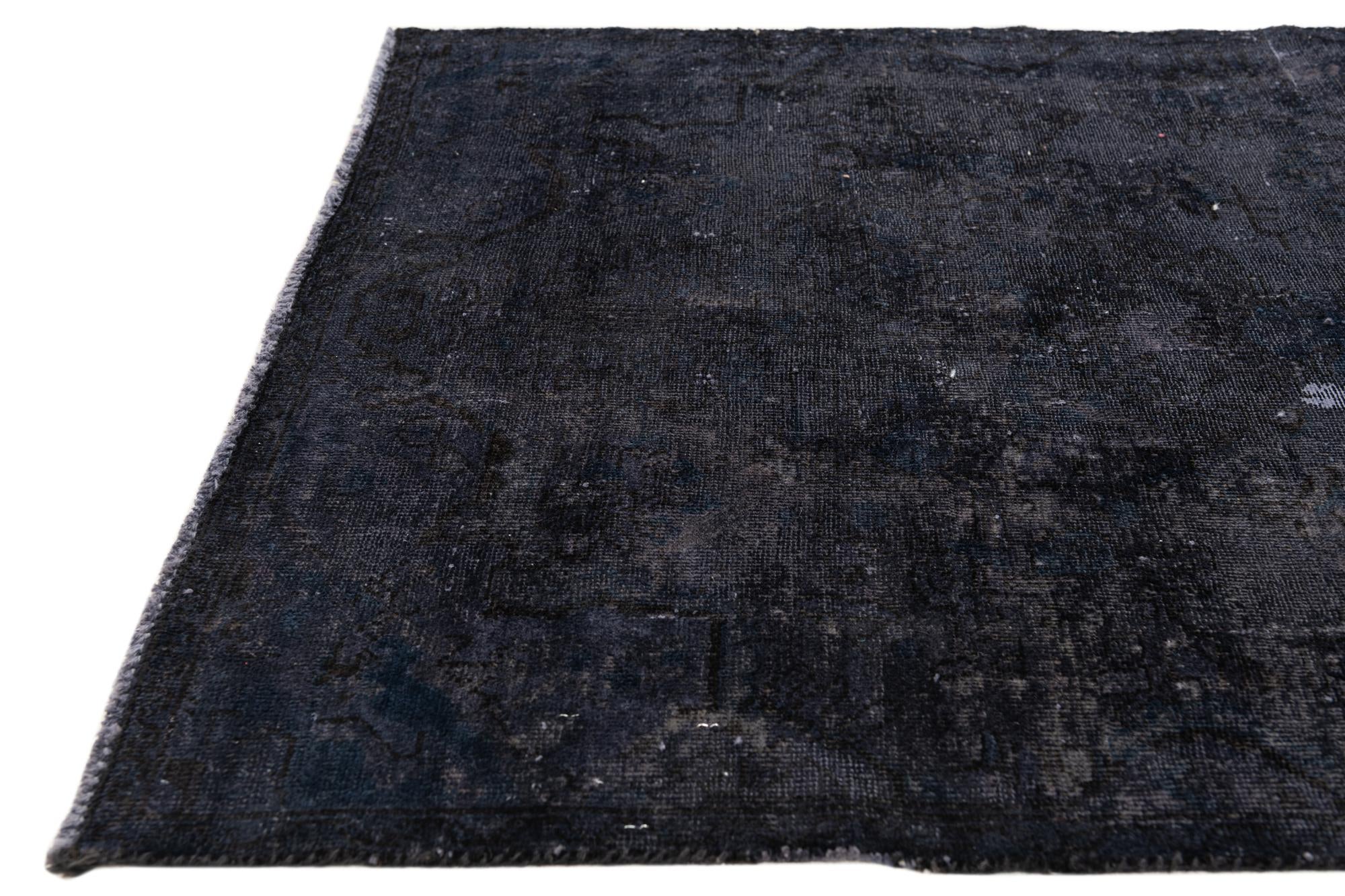 3' 5 x 6' 1 Hand Knotted Ultra Vintage Persian Wool Rug