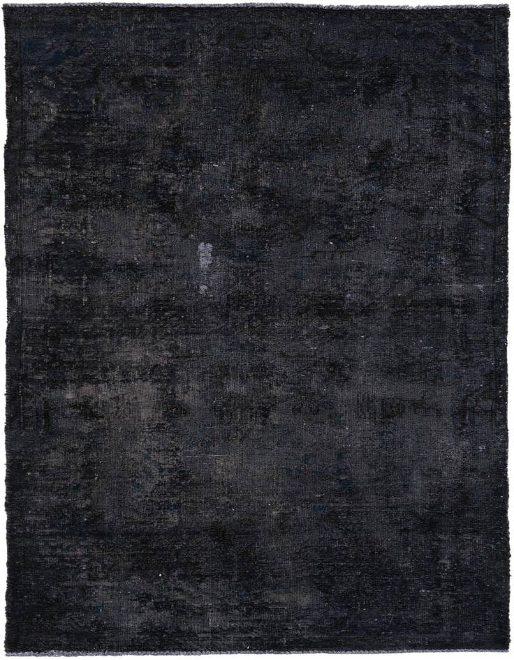 Detail image of 3' 5 x 6' 1 Hand Knotted Ultra Vintage Persian Wool Rug