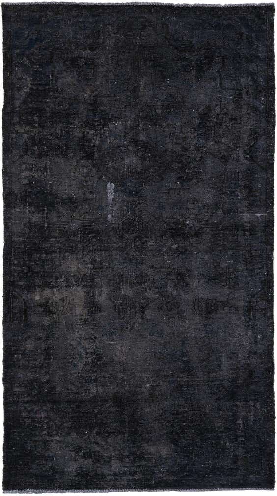 3' 5 x 6' 1 Hand Knotted Ultra Vintage Persian Wool Rug