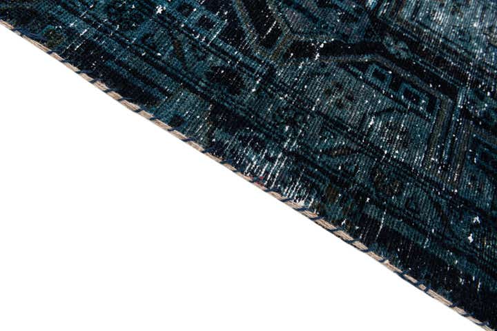 3' 8 x 6' 8 Hand Knotted Ultra Vintage Persian Wool Rug