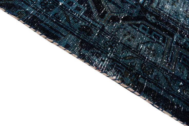 Detail image of 3' 8 x 6' 8 Hand Knotted Ultra Vintage Persian Wool Rug
