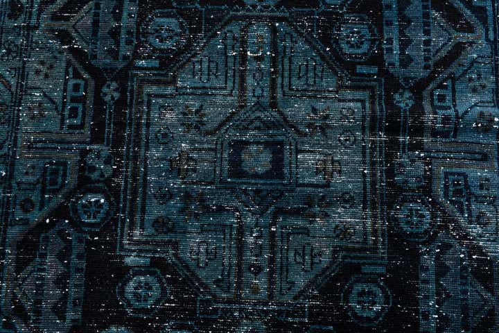 3' 8 x 6' 8 Hand Knotted Ultra Vintage Persian Wool Rug