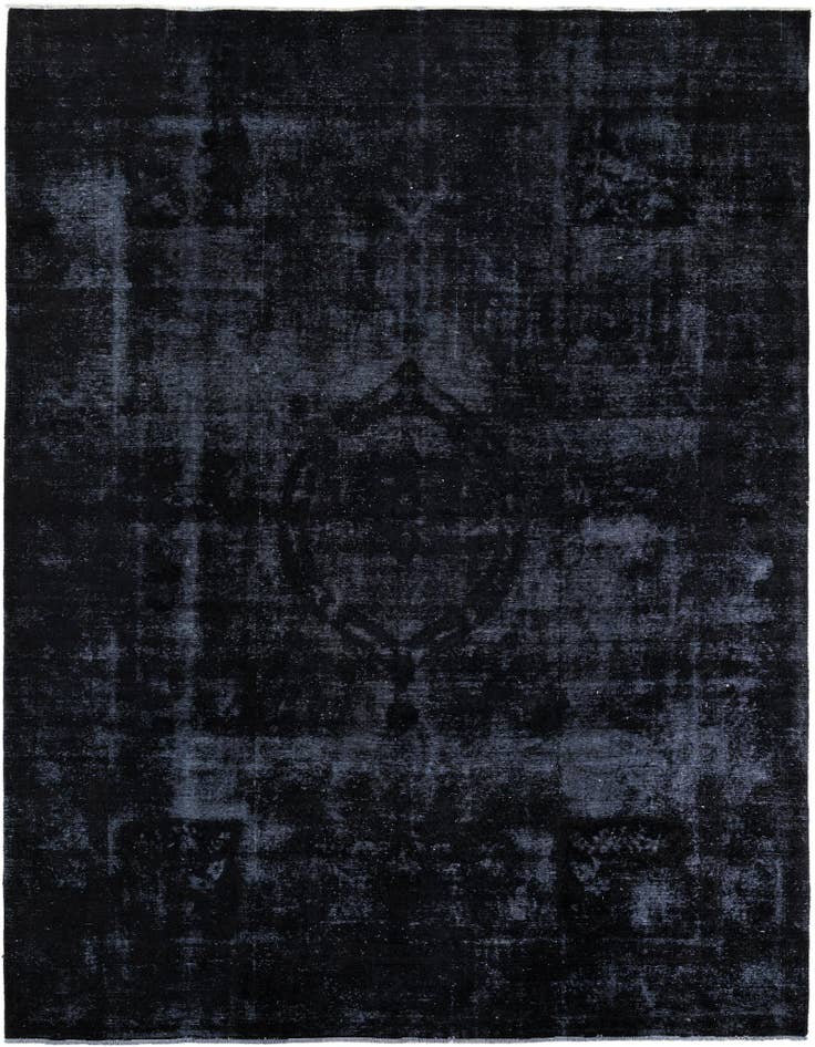 Detail image of 9' 10 x 12' 8 Hand Knotted Ultra Vintage Persian Wool Rug