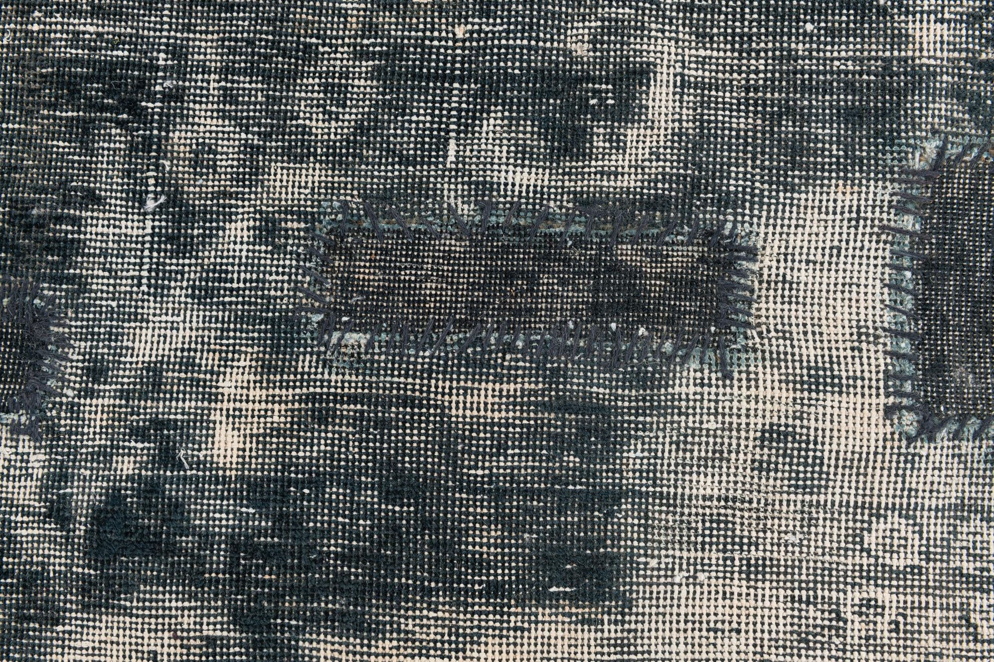 9' 3 x 12' 10 Hand Knotted Ultra Vintage Persian Wool Rug