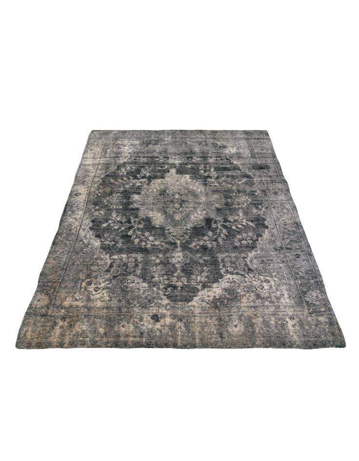 Detail image of 9' 3 x 12' 10  Hand Knotted Ultra Vintage Persian Wool Rug