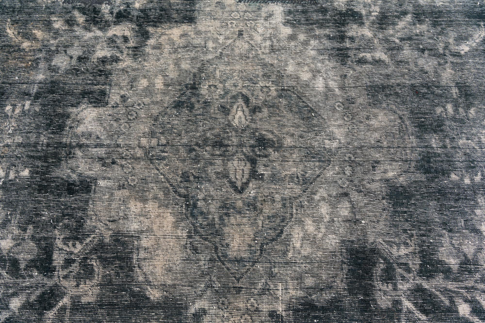 9' 3 x 12' 10 Hand Knotted Ultra Vintage Persian Wool Rug