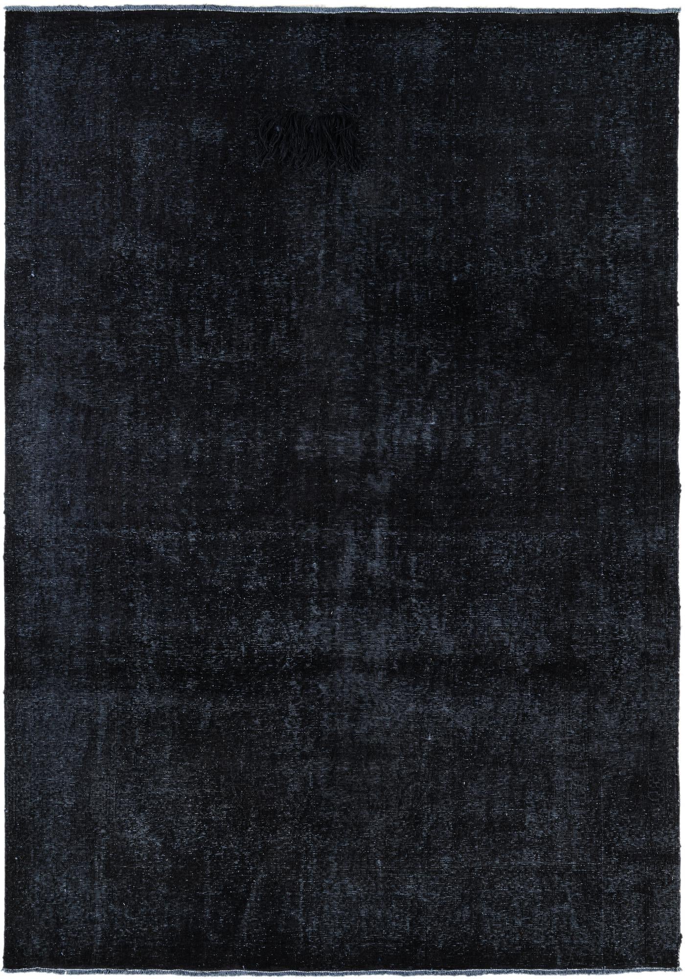 6' 8 x 9' 9 Hand Knotted Ultra Vintage Persian Wool Rug