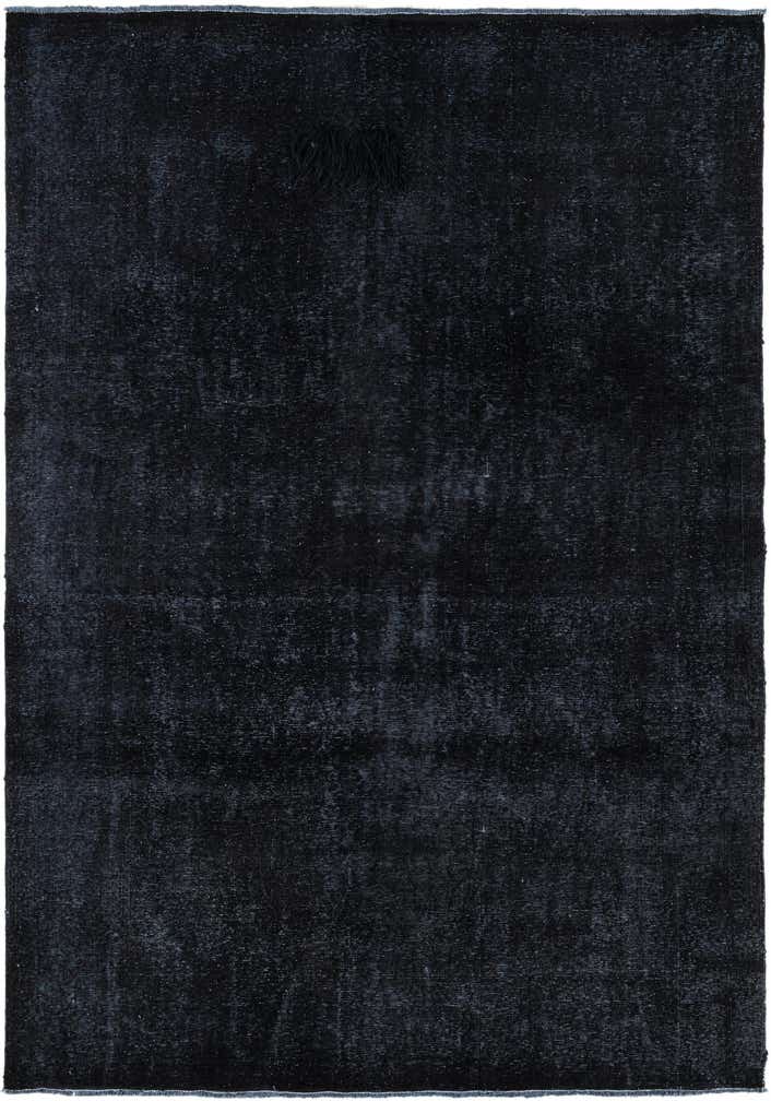 6' 8 x 9' 9 Hand Knotted Ultra Vintage Persian Wool Rug