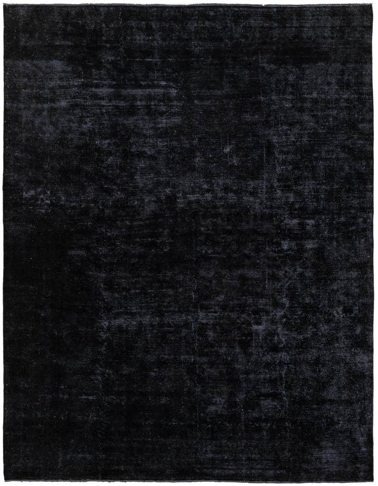 Detail image of 9' 10 x 12' 10 Hand Knotted Ultra Vintage Persian Wool Rug