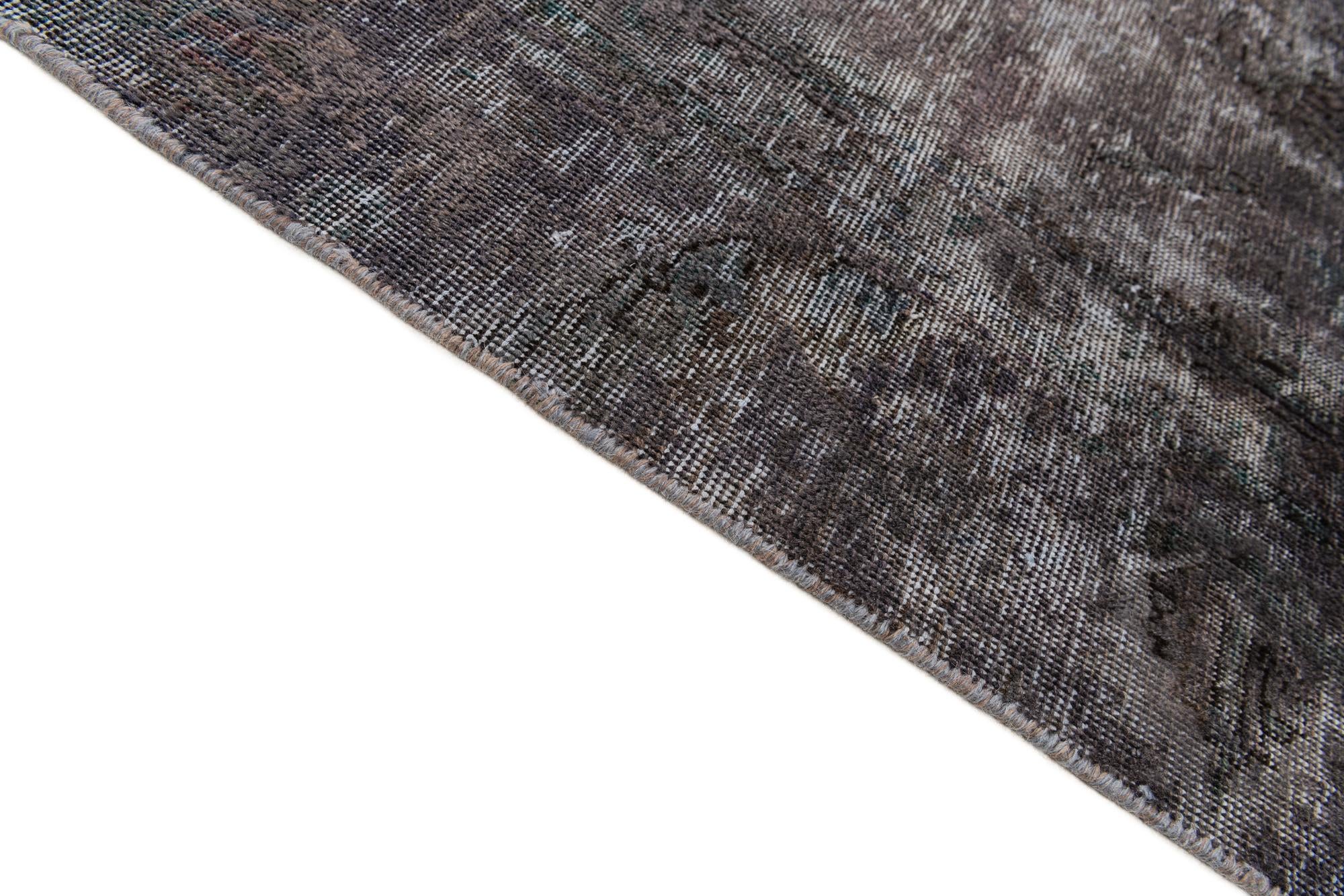 8' 10 x 11' 10 Hand Knotted Ultra Vintage Persian Wool Rug