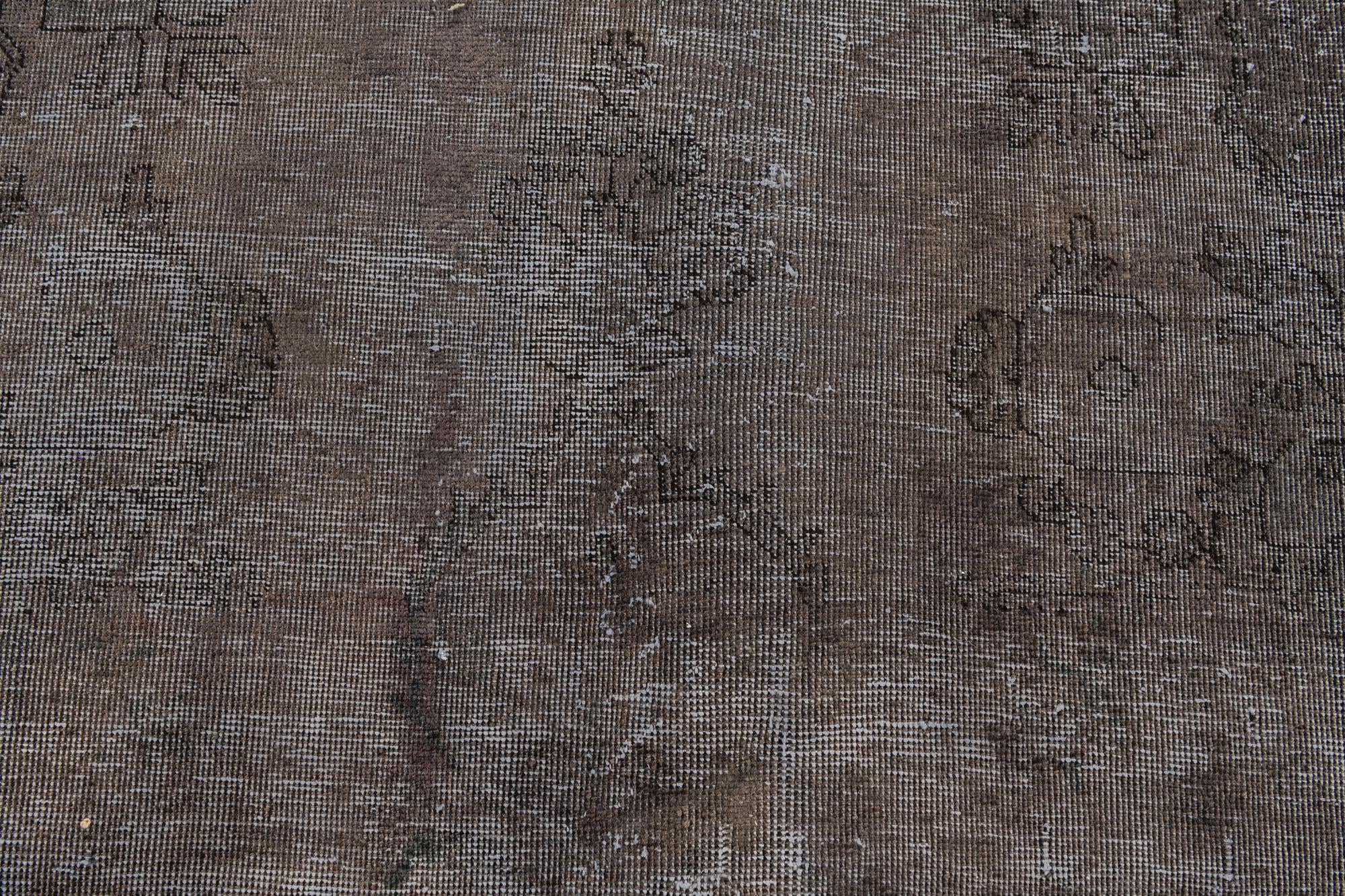 8' 10 x 11' 10 Hand Knotted Ultra Vintage Persian Wool Rug