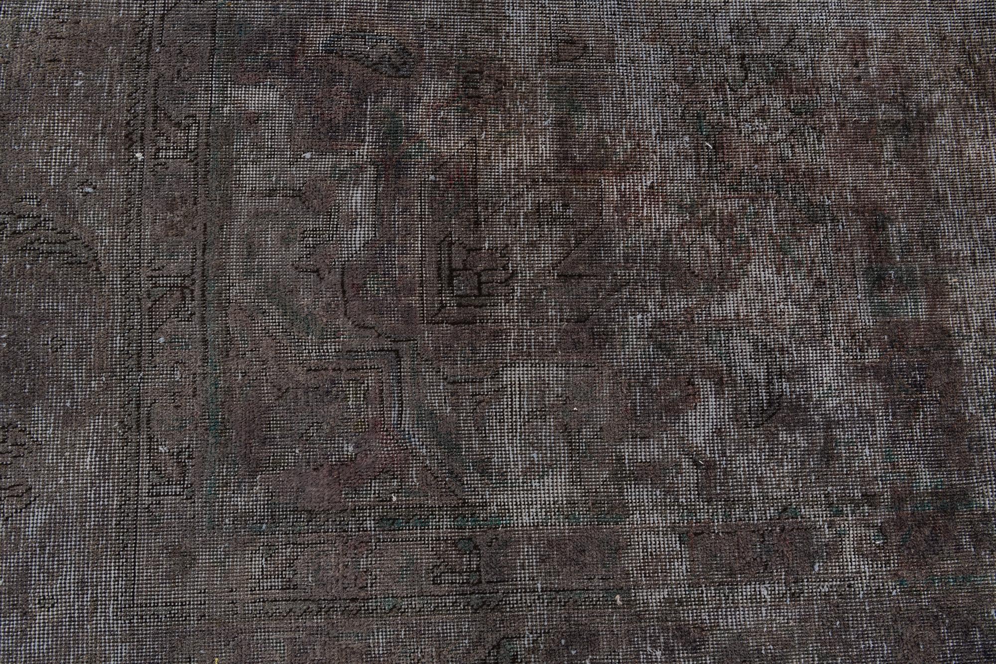 8' 10 x 11' 10 Hand Knotted Ultra Vintage Persian Wool Rug