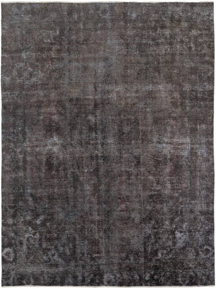 Detail image of 8' 10 x 11' 10 Hand Knotted Ultra Vintage Persian Wool Rug