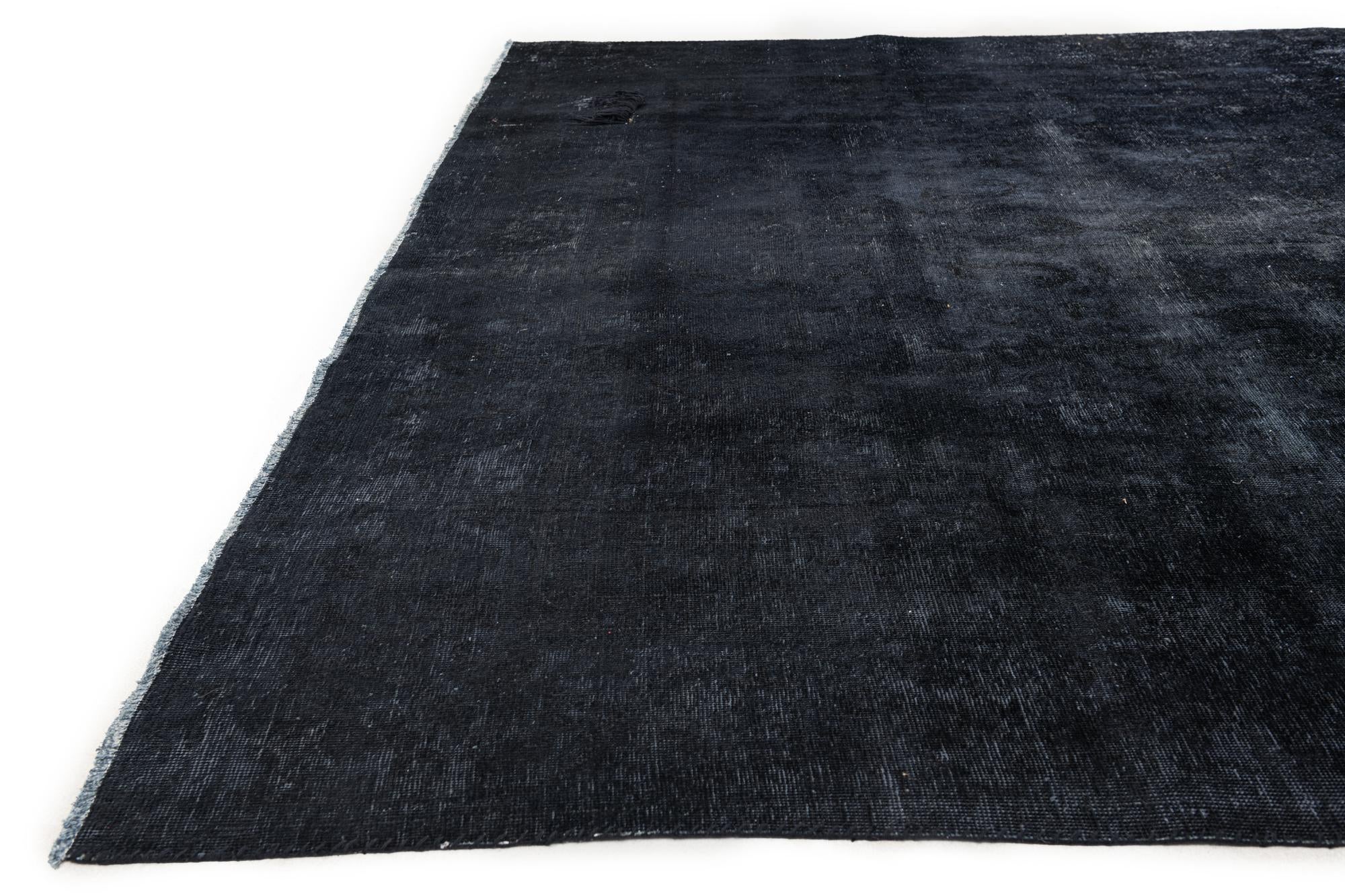 9' 3 x 11' 8 Hand Knotted Ultra Vintage Persian Wool Rug
