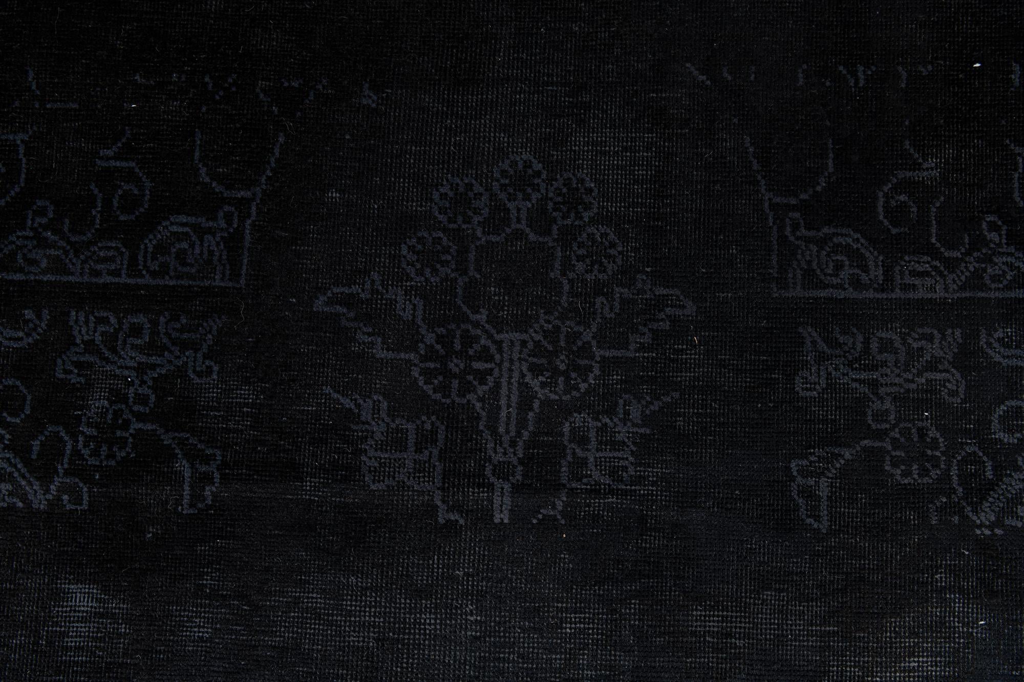 9' 3 x 11' 8 Hand Knotted Ultra Vintage Persian Wool Rug