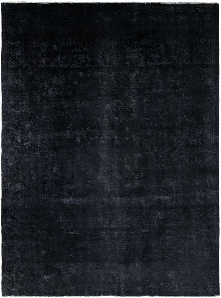 9' 3 x 11' 8 Hand Knotted Ultra Vintage Persian Wool Rug