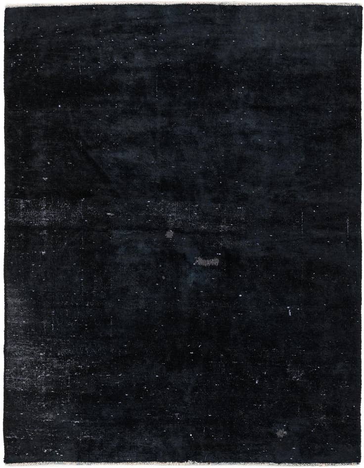 Detail image of 3' 7 x 5' 8 Hand Knotted Ultra Vintage Persian Wool Rug