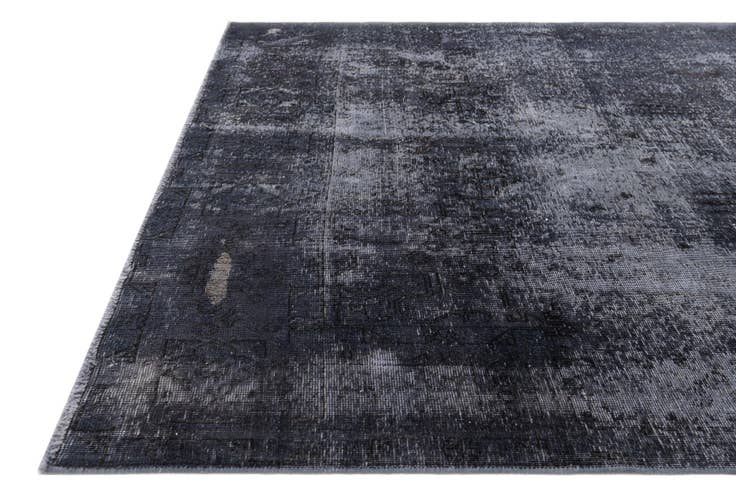 Detail image of 6' 6 x 10' 5 Hand Knotted Ultra Vintage Persian Wool Rug
