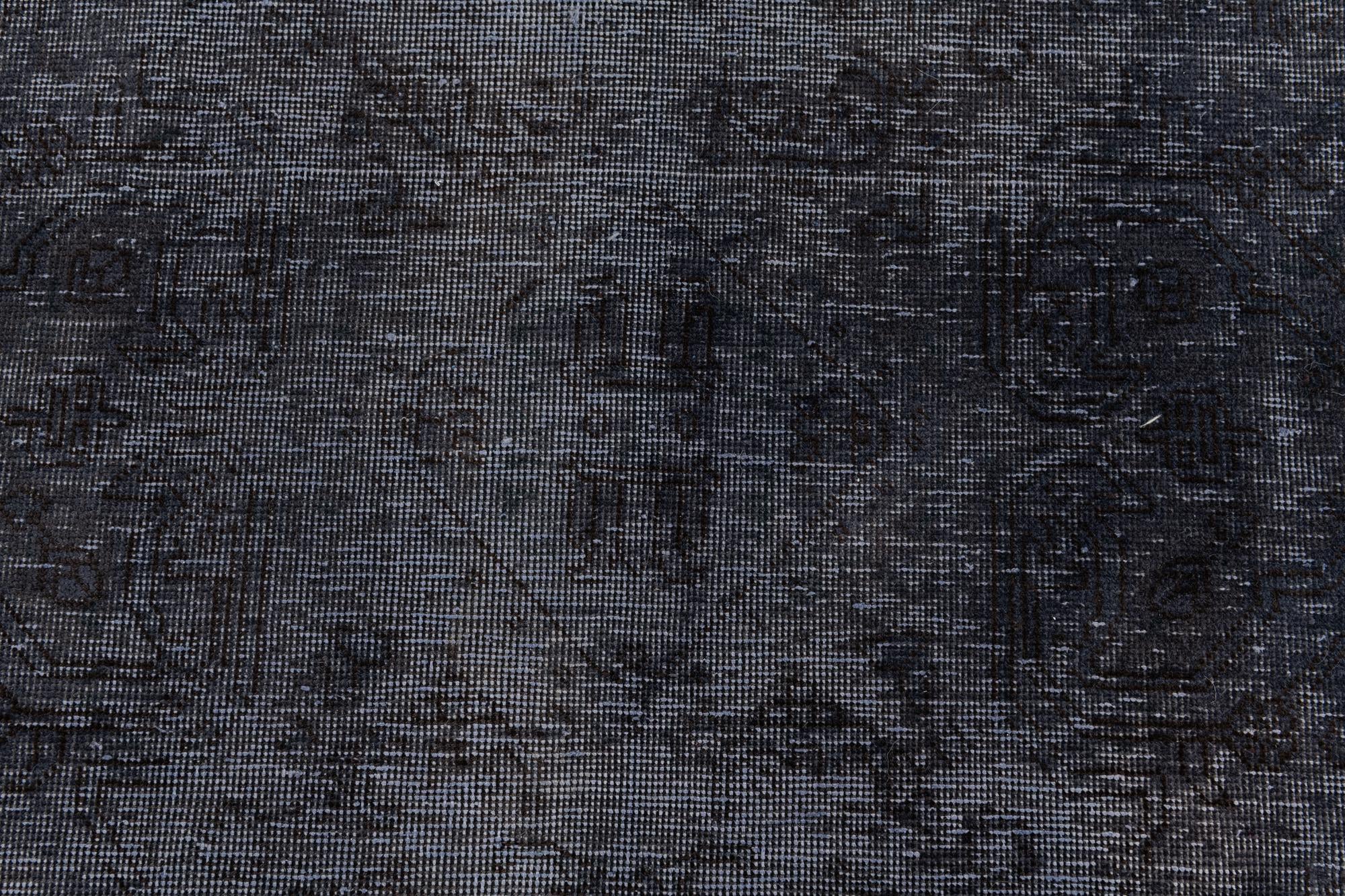 6' 6 x 10' 5 Hand Knotted Ultra Vintage Persian Wool Rug