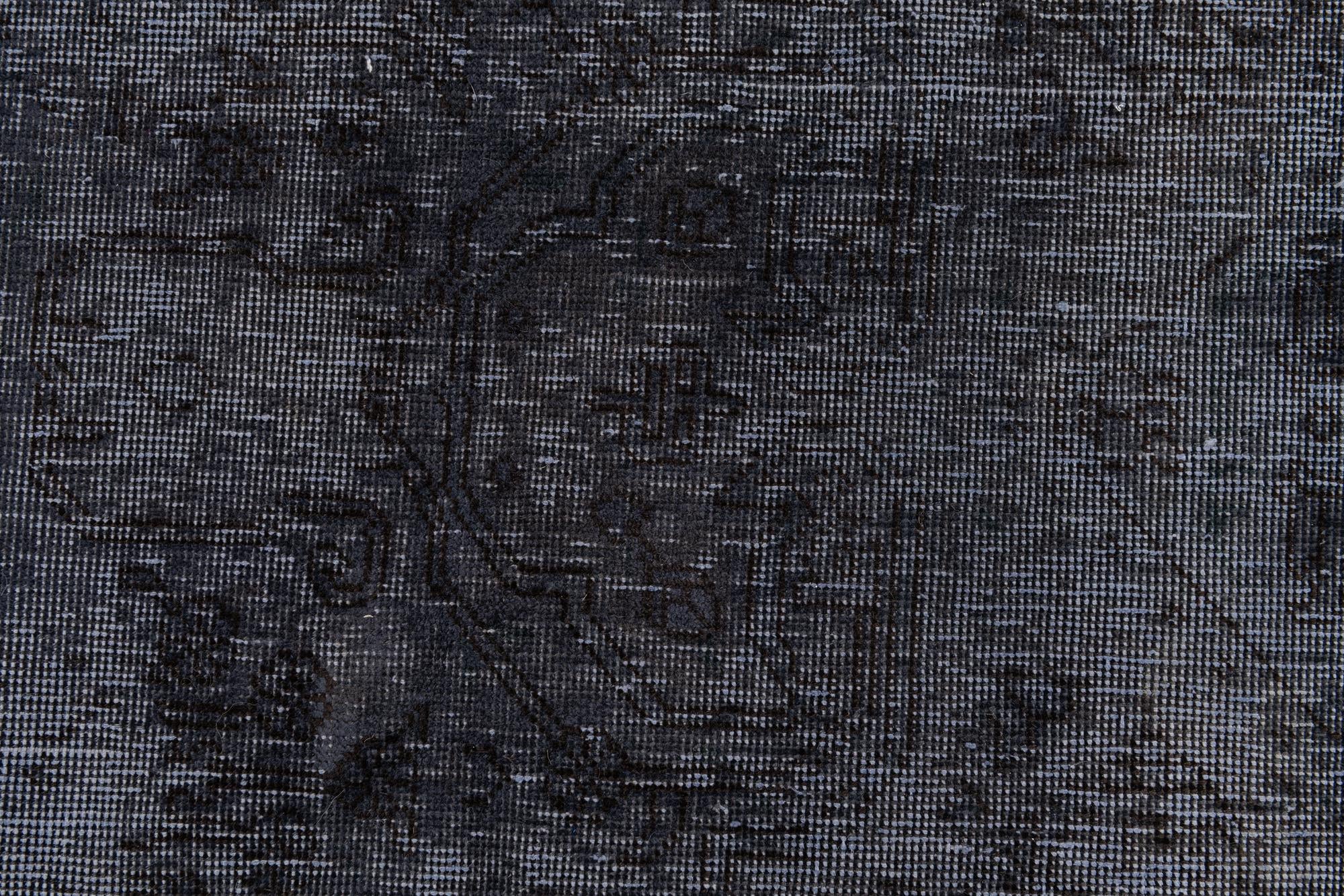6' 6 x 10' 5 Hand Knotted Ultra Vintage Persian Wool Rug